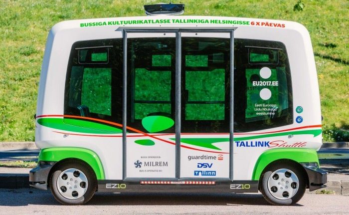 По последней миле Таллинна можно будет проехать в беспилотном автобусе