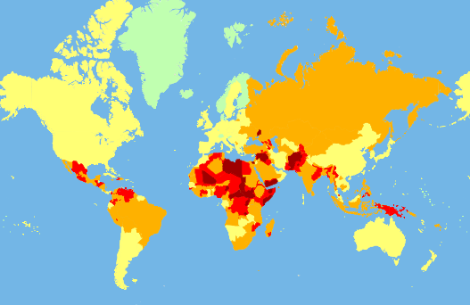 Исследование: самые опасные страны для туристов