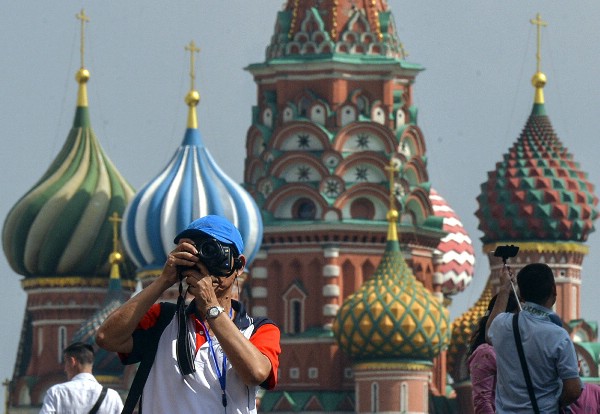 Американские туристы стали чаще ездить в Россию в 2017 году
