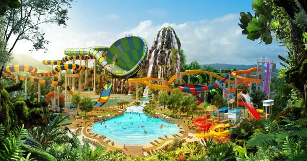 Первый в Азии курорт-аквапарк Holiday Inn открылся в Таиланде