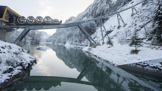 Самая крутая железная дорога — под Цюрихом
